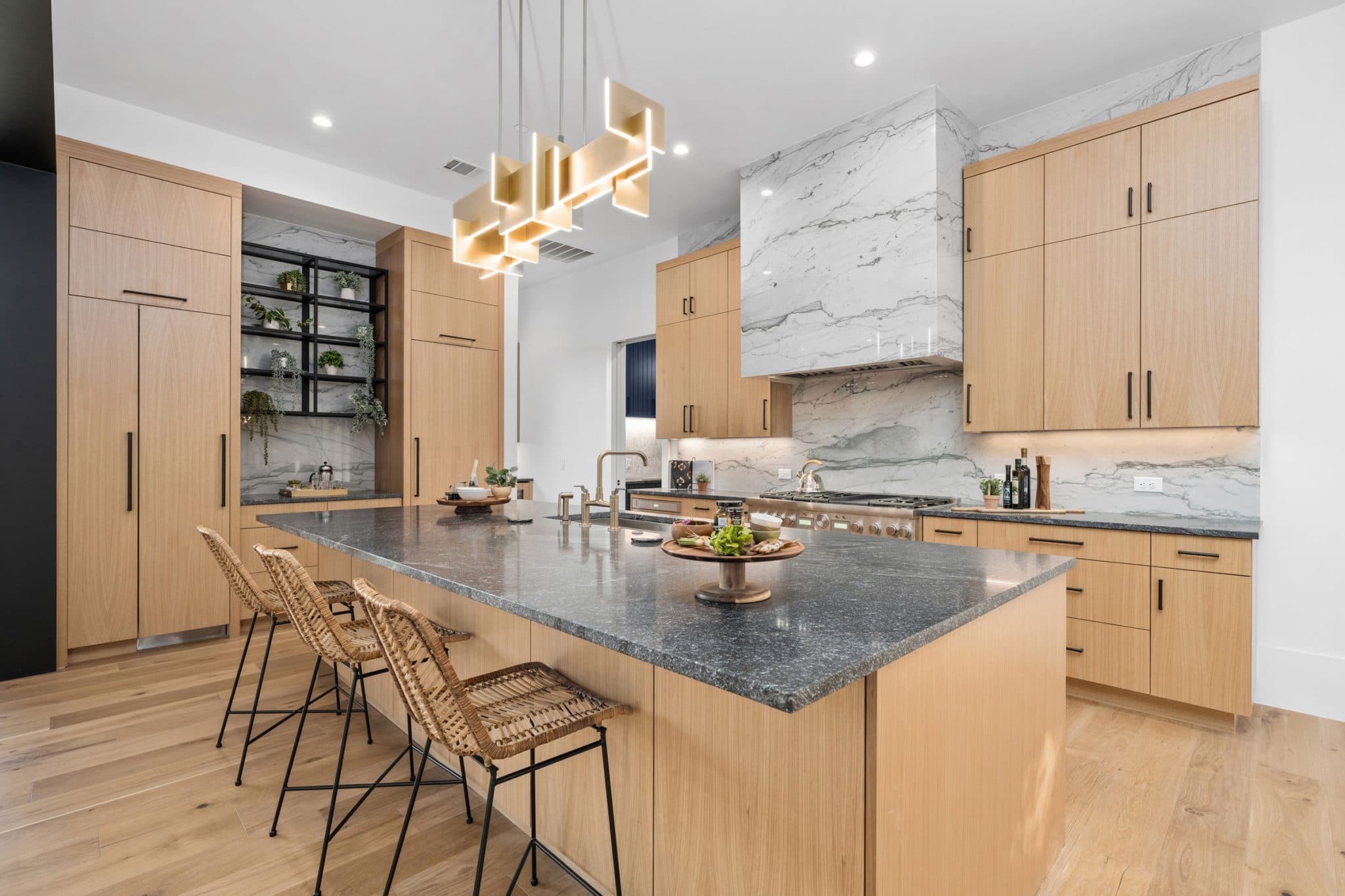 Casual Upscale Gourmet Kitchen