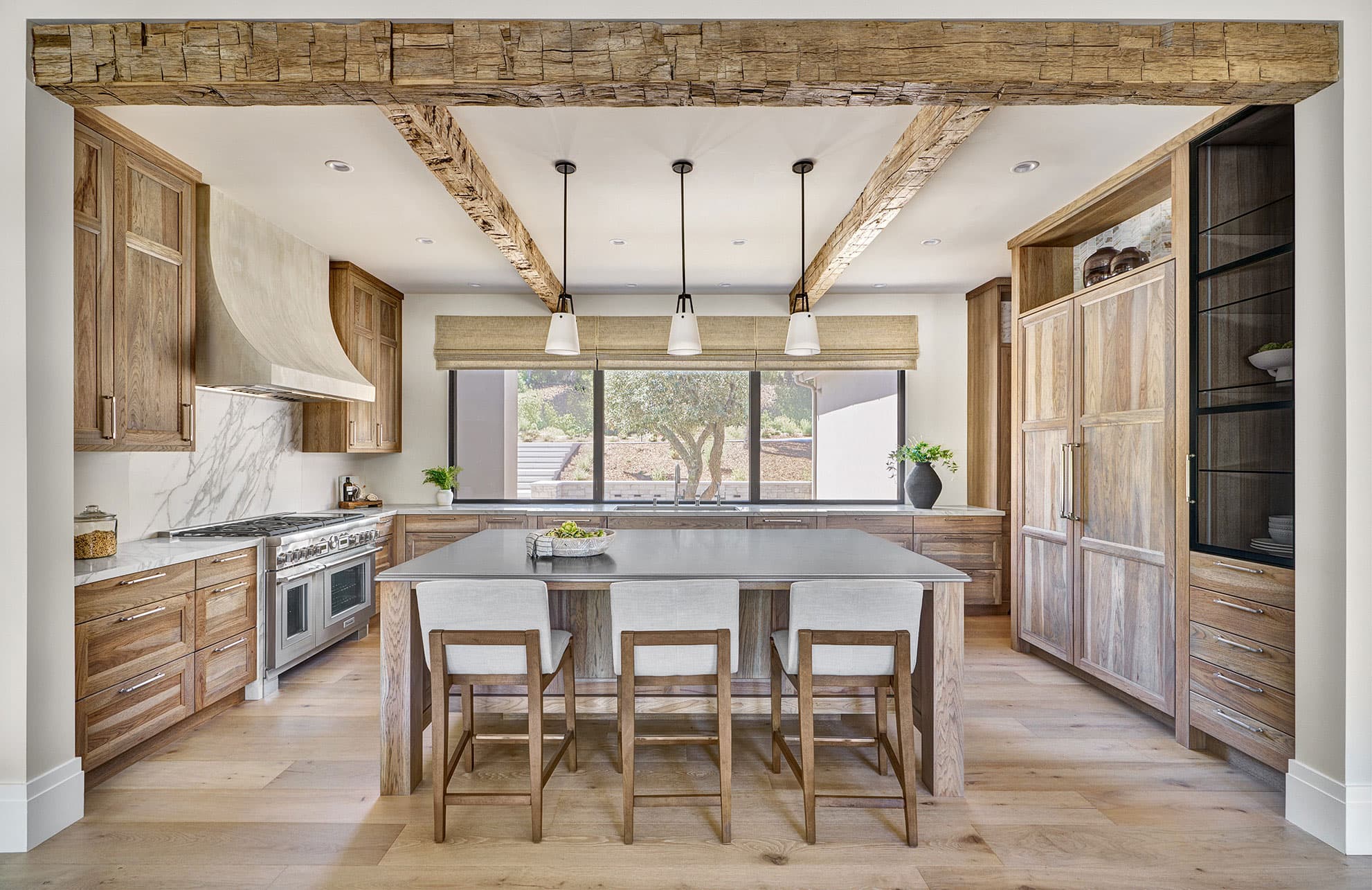 French Hickory Kitchen