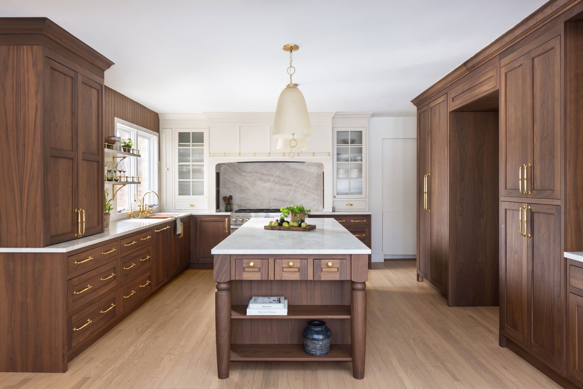 Timeless Appeal Walnut Kitchen